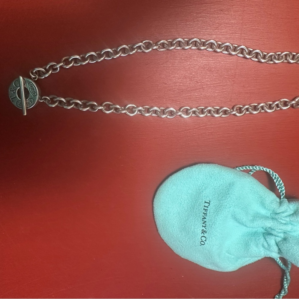 Tiffany & Co. Silver Toggle Necklace - Picture 6 of 6